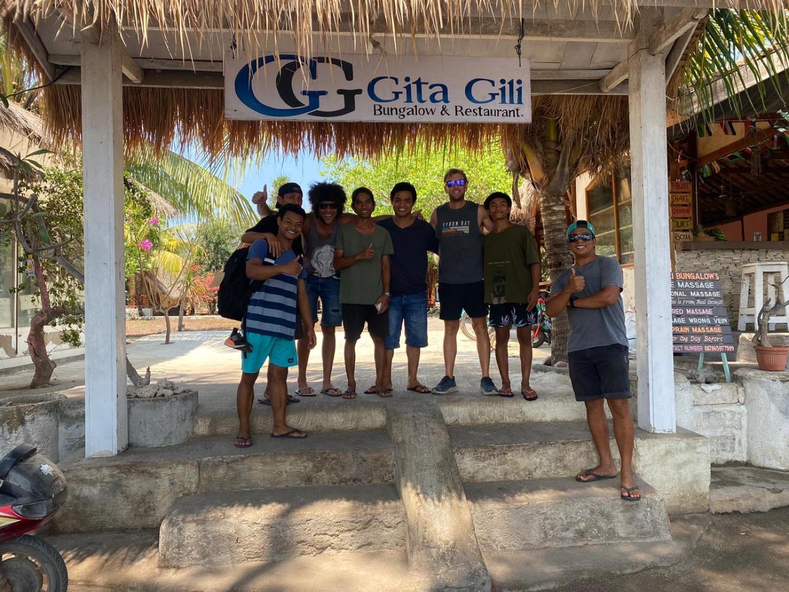Gita Gili Bungalow Gili Air Exteriör bild