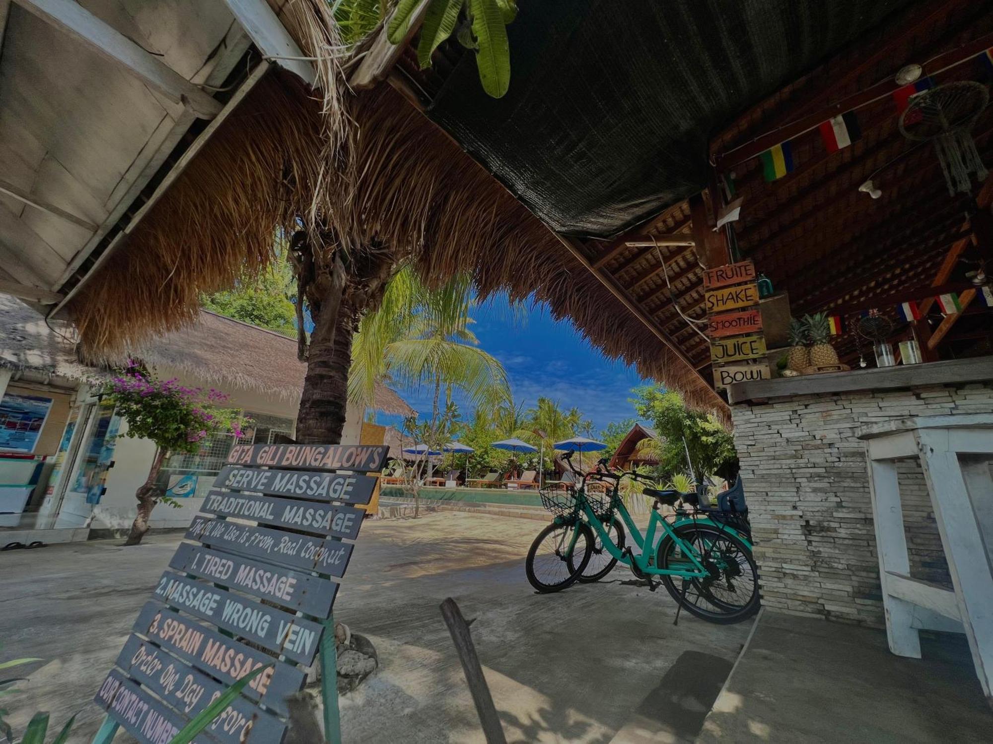 Gita Gili Bungalow Gili Air Exteriör bild