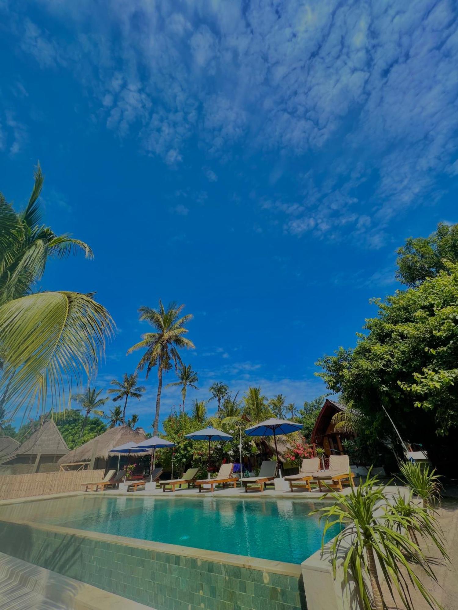 Gita Gili Bungalow Gili Air Exteriör bild