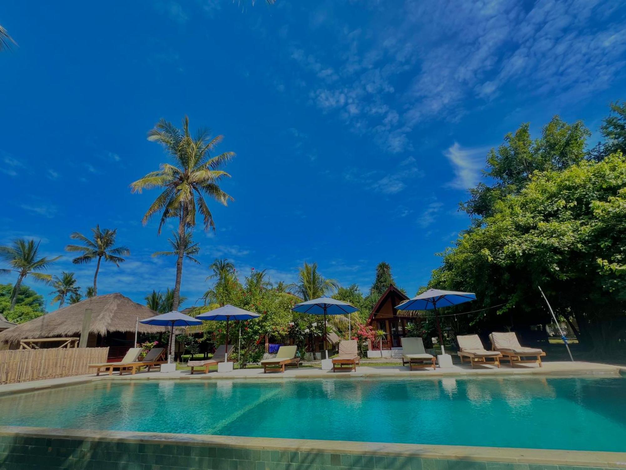 Gita Gili Bungalow Gili Air Exteriör bild