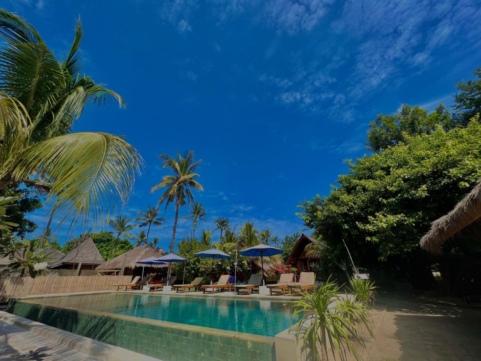 Gita Gili Bungalow Gili Air Exteriör bild